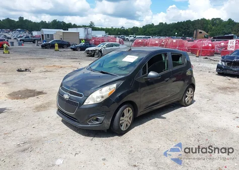 2013 Chevrolet Spark 1Lt Auto из США, поврежденный, VIN KL8CD6S99DC500929